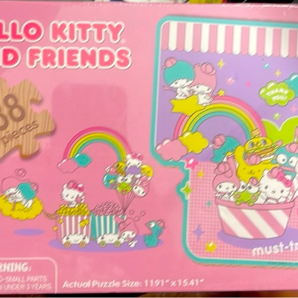Hello Kitty Wooden Jigsaw Puzzle: Sanrio